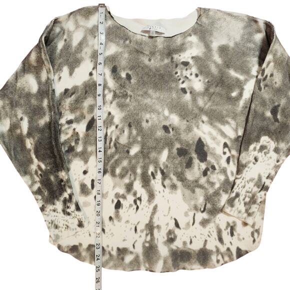 Liquid by Sioni Pullover Marbled Sweater Round Neck, 3/4 sleeves, size Large - Picture 8 of 8